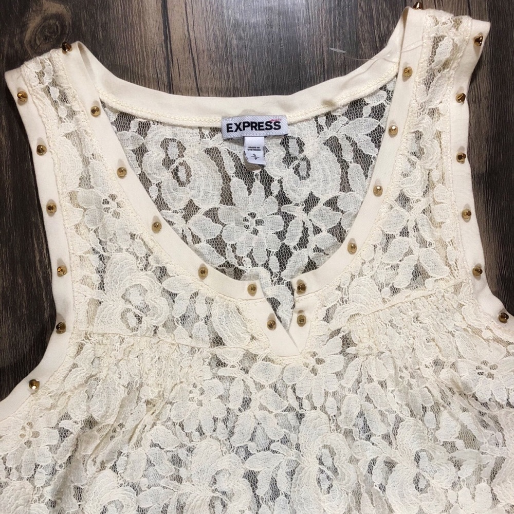 Express Lace Tank Top - Picture 3 of 4